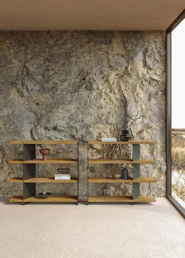 Стеллаж Graft Glass/Metal