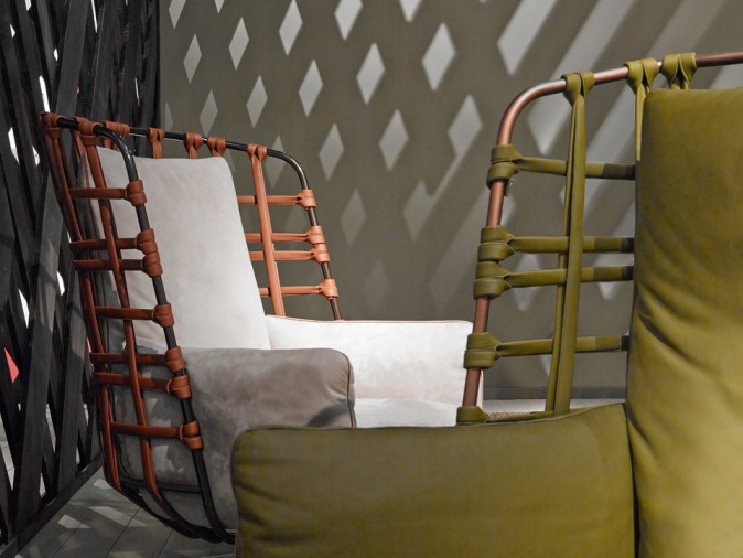 Кресло Cocoon Bergere