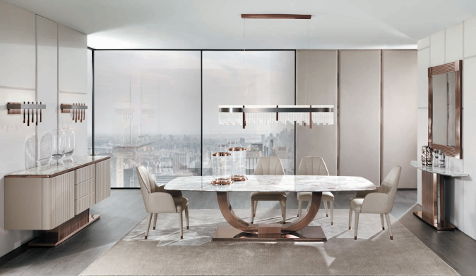 Стол обеденный Heritage Marble