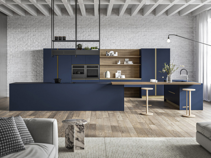 Кухня Kappa Blue