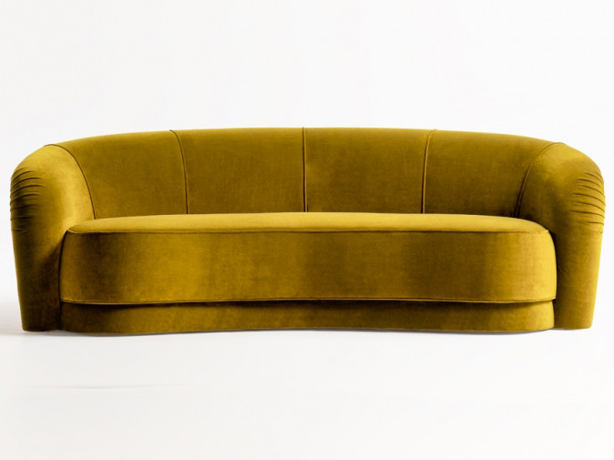 Диван Dave Yellow