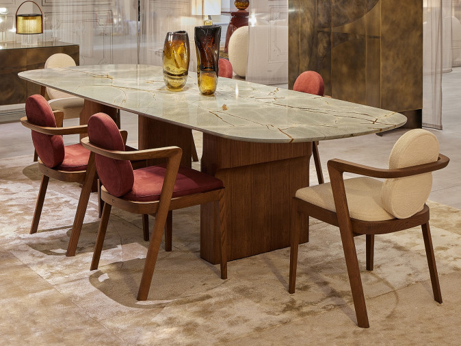 Стол обеденный Kenya Marble