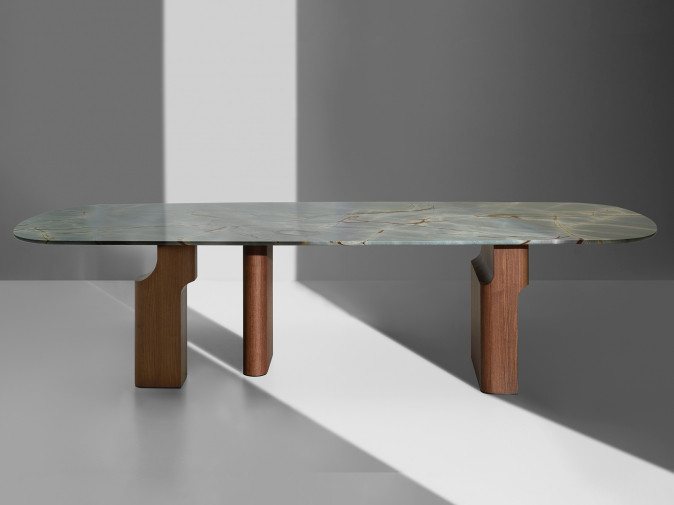 Стол обеденный Kenya Marble