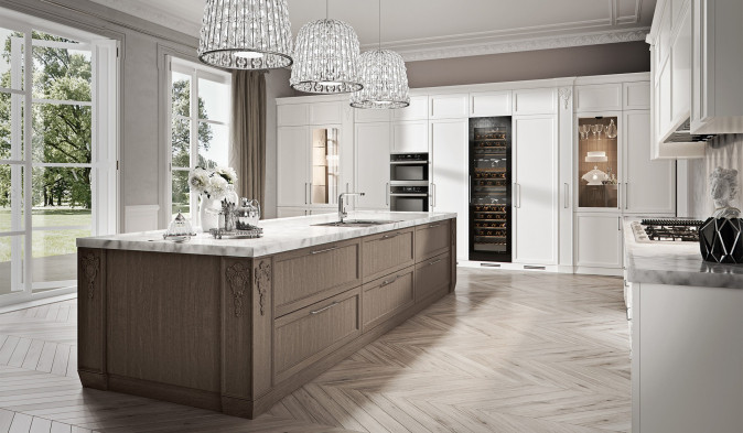 Кухня Maya Bianco