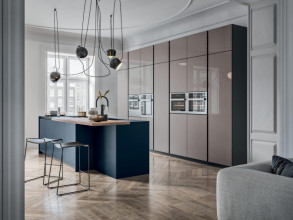 Кухня Myglass Blue