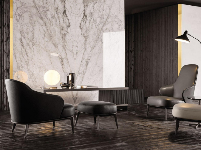 Кресло Leslie Grey