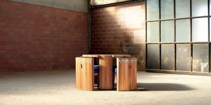 Стол обеденный 02 Cylinder