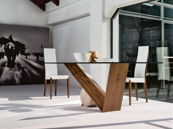 Стол обеденный Valentino Transparent