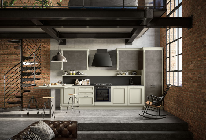 Кухня Romantica Grafite