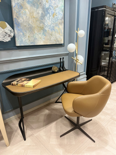 Стол письменный Cocoon Leather Dark