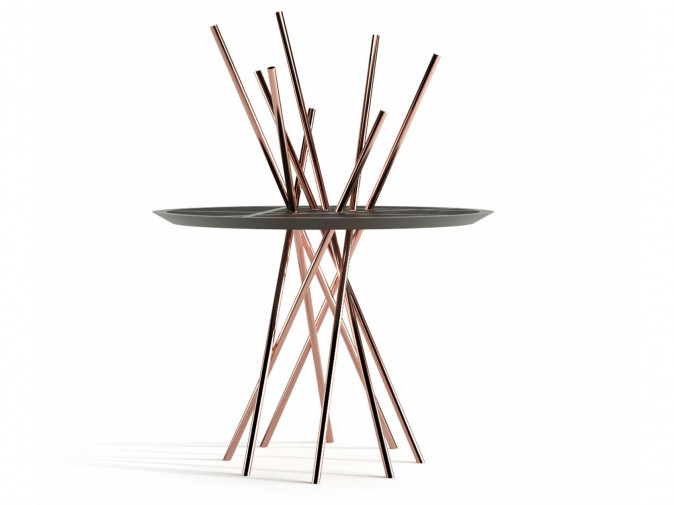 Столик журнальный Mikado Brown