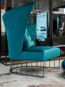 Кресло Virgola Blue