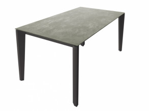 Стол обеденный Diamante Grafite Cemento 160