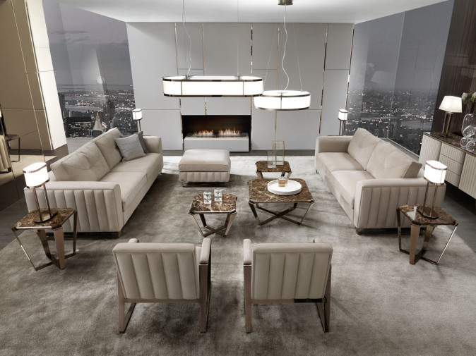 Пуфик Beverly 90