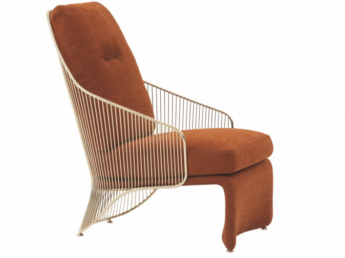 Кресло Colette Orange