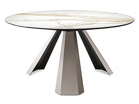 Стол обеденный Eliot Keramik Round