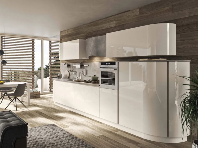 Кухня Sistema Laccato Curvo