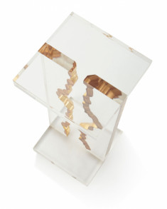 Столик журнальный Gold Landscape 0151