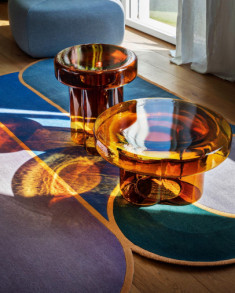 Столик журнальный Soda Amber 45