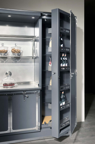 Кухня Steel Blue Grey