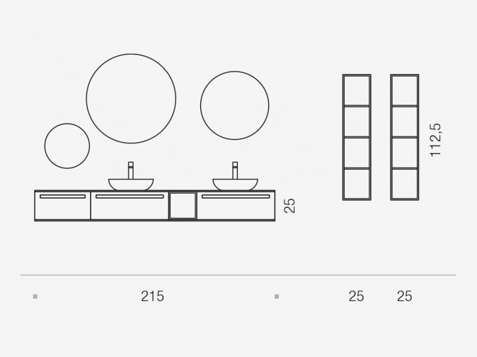 Тумба под раковину Rush