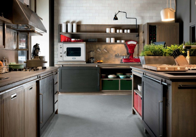 Кухня Industrial Chic 8.07