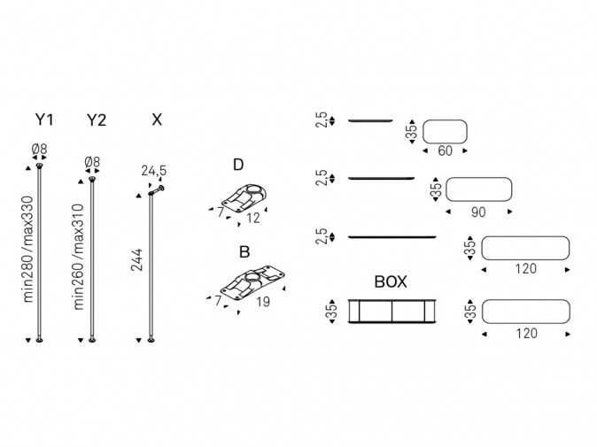 Стеллаж Harbour