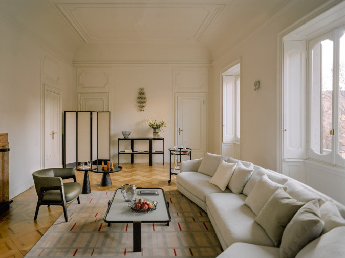 Столик журнальный Duo Black