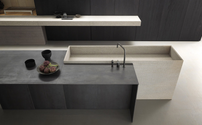 Кухня Blade Gray