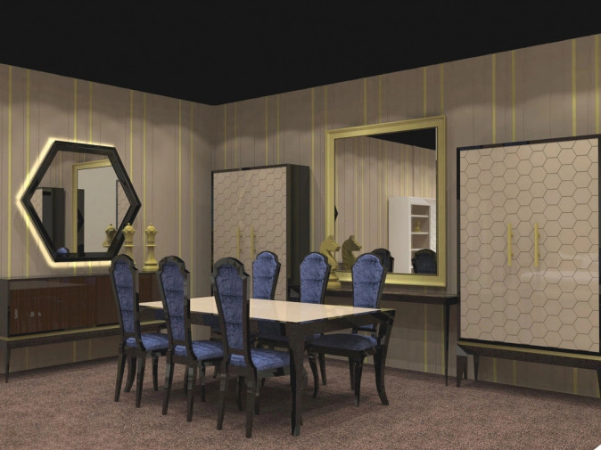 Стол обеденный Opalo