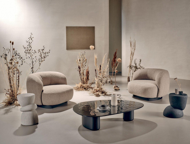 Столик журнальный ﻿Ovoo Beige d35