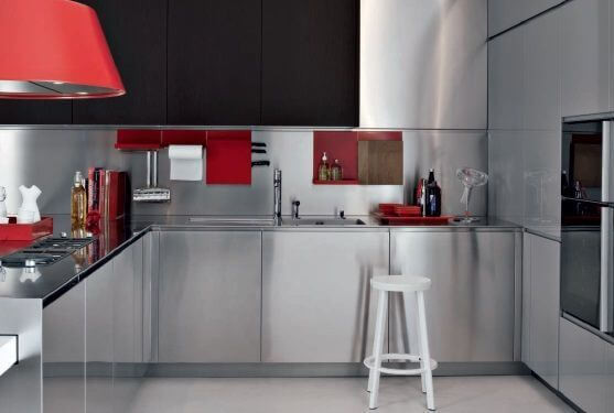 Кухня El_01 Acciaio