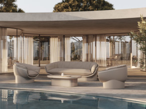 Кресло Luna Grey