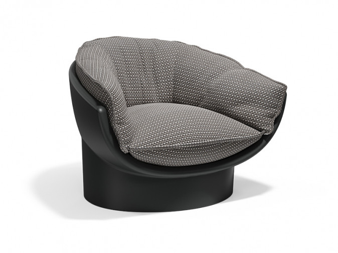 Кресло Luna Grey