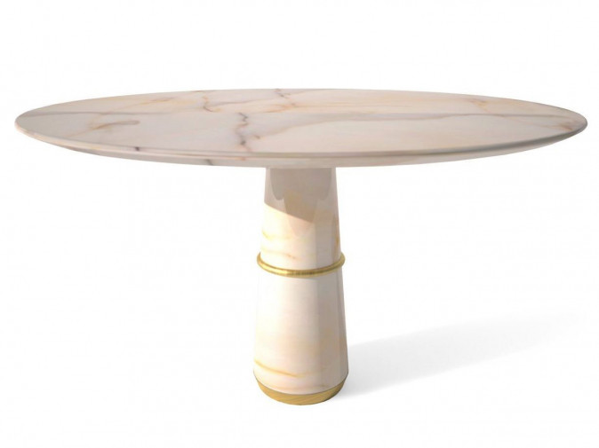 Стол обеденный Agra Marble