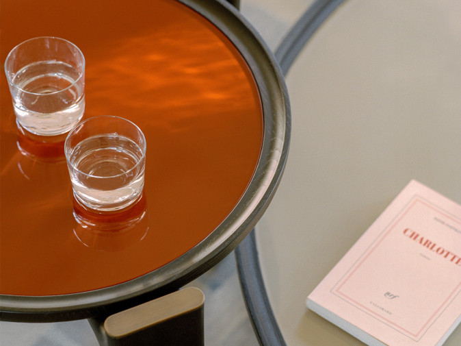 Столик журнальный Duo Brown