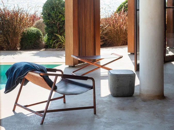 Столик журнальный Brasilia Cemento