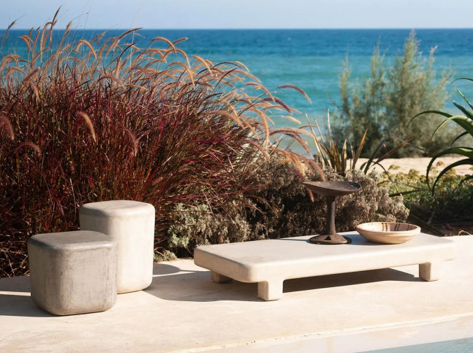 Столик журнальный Brasilia Cemento