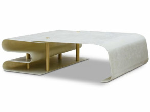 Столик журнальный Dune White