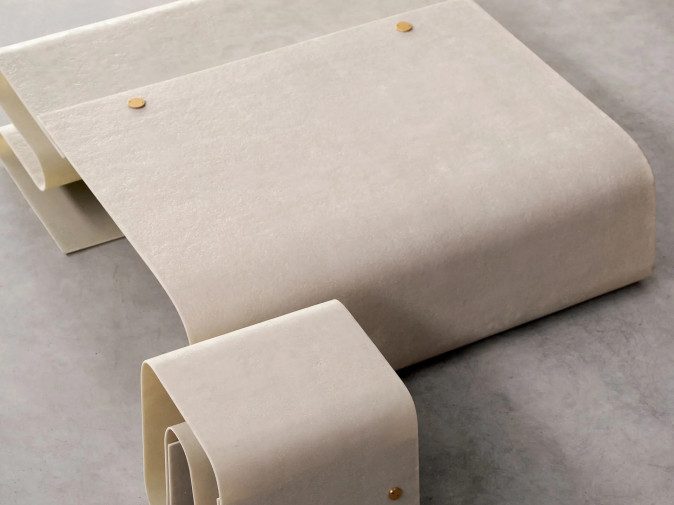 Столик журнальный Dune White