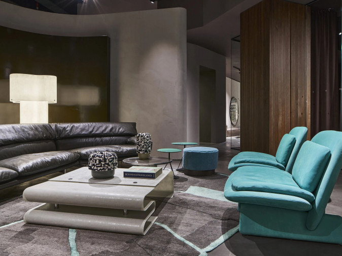 Столик журнальный Dune White