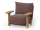 Кресло Milos Wood Lounge Chair