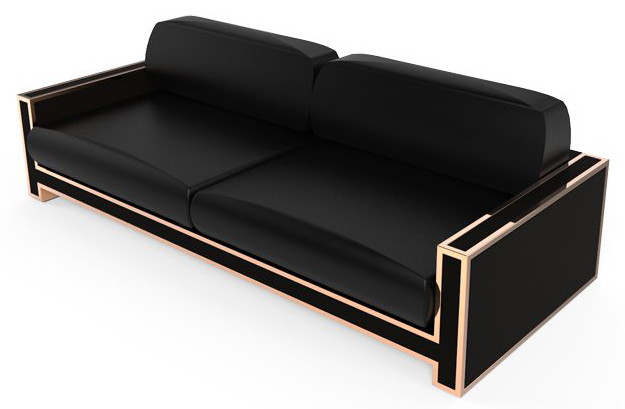 Диван York Black