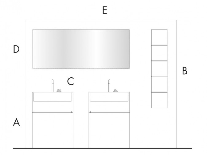 Тумба под раковину Murano