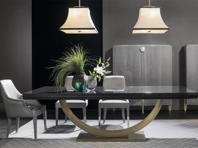 Стол обеденный FA300 Black