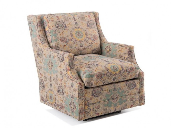 Кресло Wingback Scoop-Arm